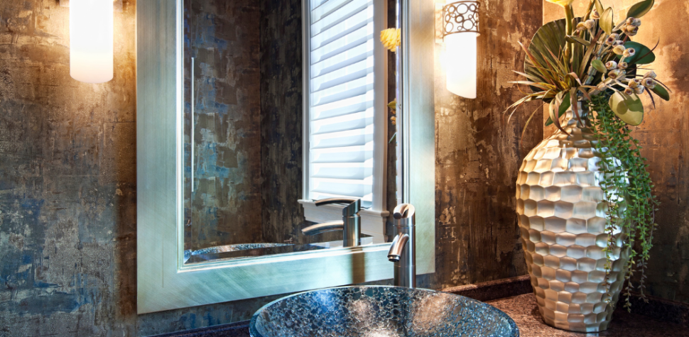 Powder Room with Accessories