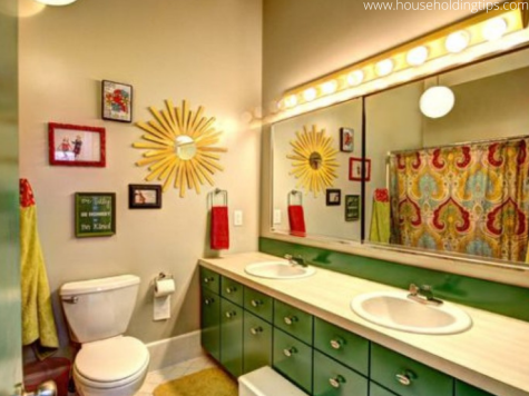 Attractive Patterns in Kids Bathroom